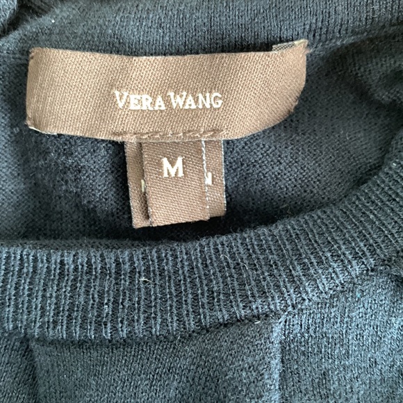 Vera Wang, Size Medium, Black top. - Picture 3 of 4